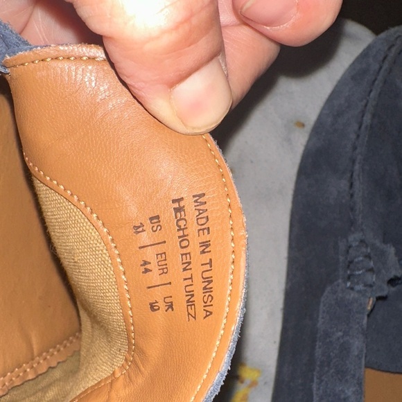 Aldo Dark Suede Slip-On Loafers - Picture 12 of 12